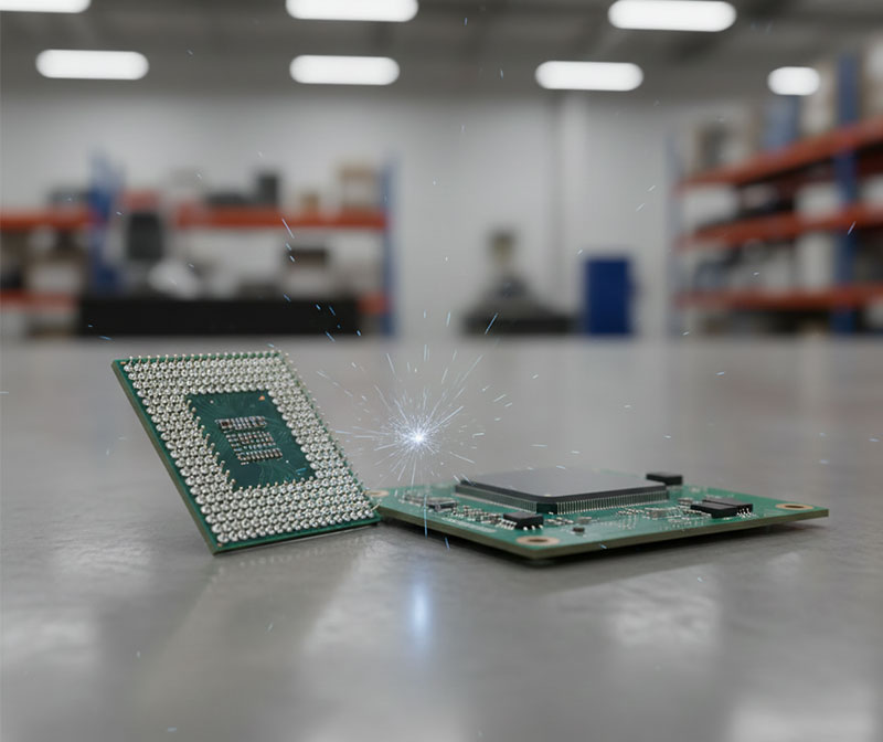 ESD Protection Levels for Electronics Packing Foam